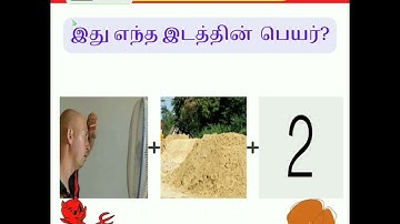Guess the places names | connection Game | Tamil Riddle with answer #shorts