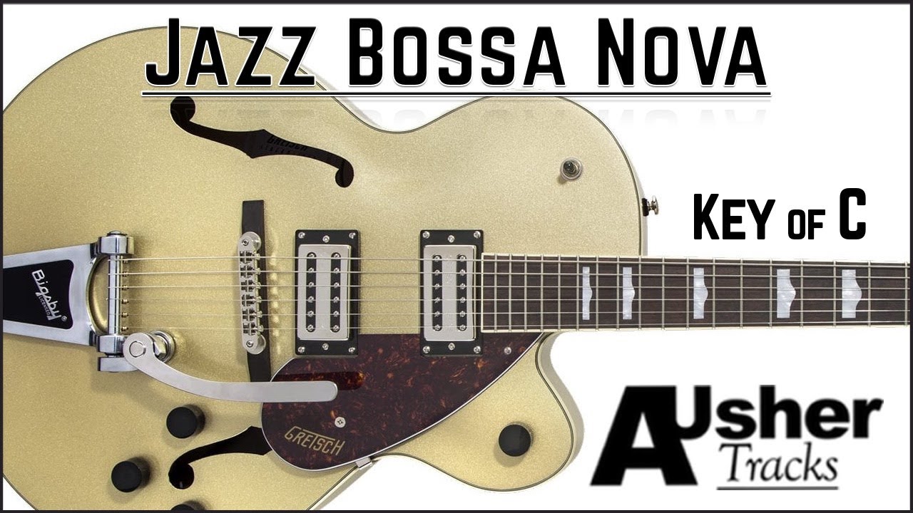 Jazz Bossa Nova in C major | Guitar Backing Track
