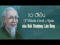 10 điều y huấn cách ngôn của Hải Thượng Lãn Ông để có ‘trăm năm thọ trường’ | Trí Thức VN