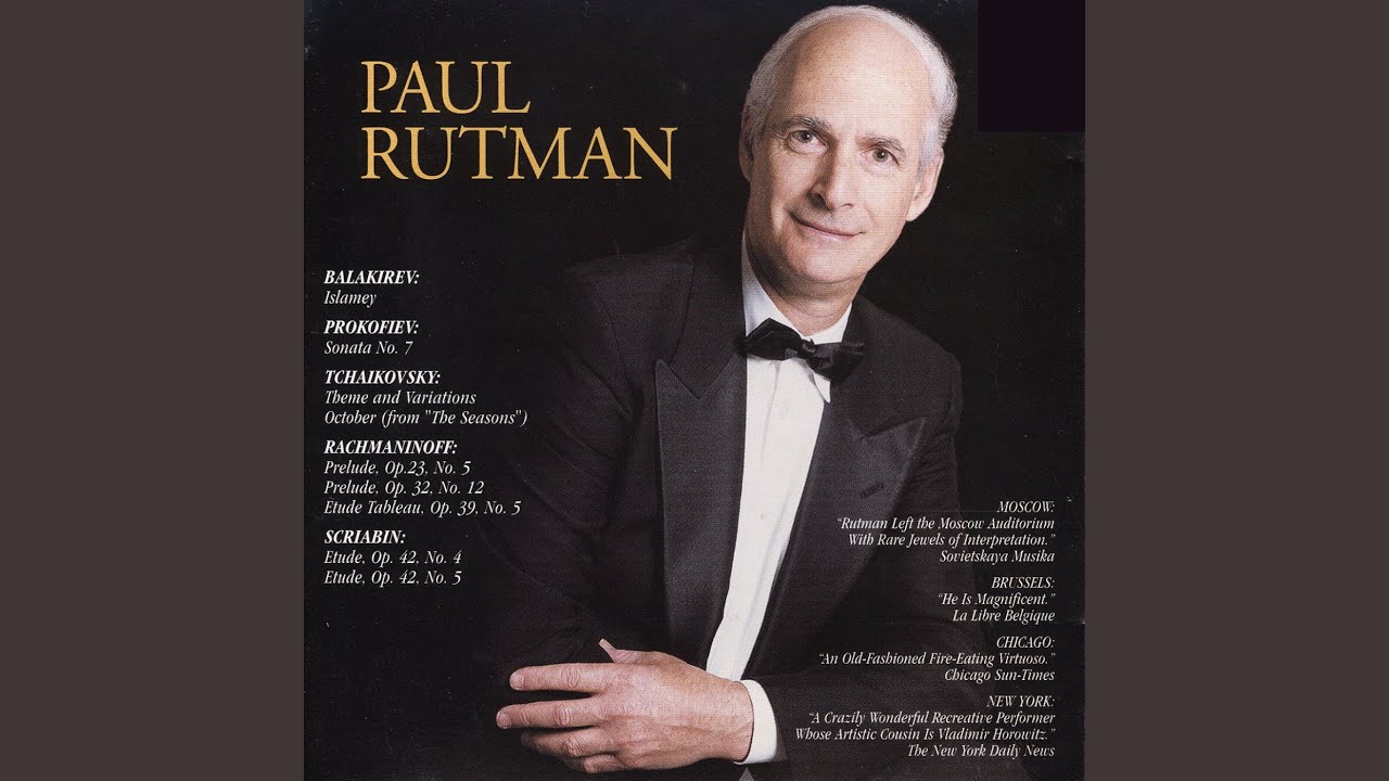 Ларри Рутман. Signe Lund. Piano Concerto. Paul Rutman is a British writer and Producer.