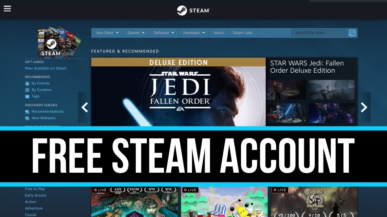 How to Create a STEAM Account (Easy and New Way) 