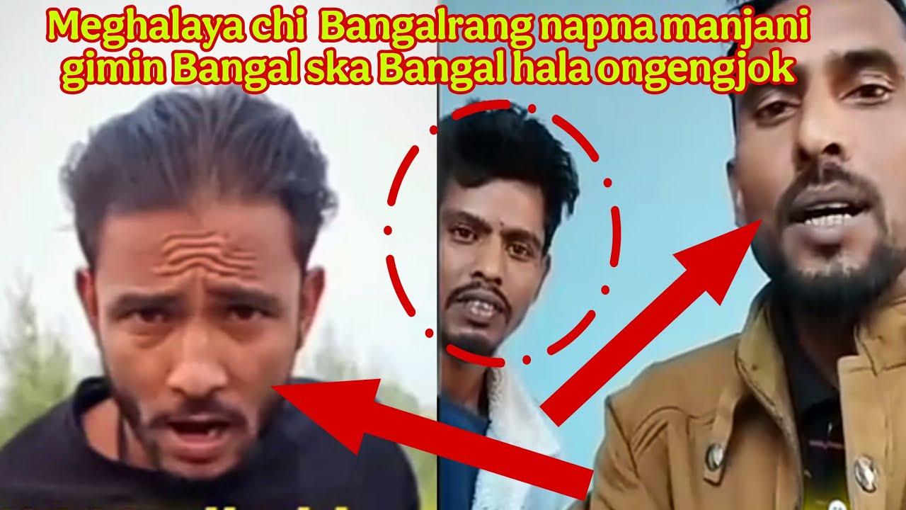 Tait Burbok Garo  ine A'chik jatko chonike video tarigipa Bangalko Bangal sakan na.an burbok inskaha