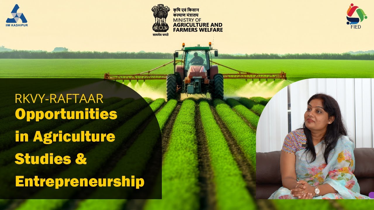 Opportunities in Agriculture Studies & Entrepreneurship - YouTube