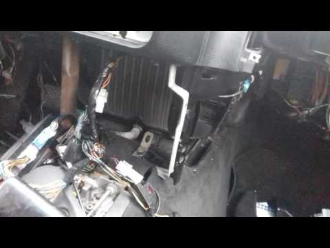 замена радиатора печки BMW E36