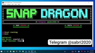 Snapchat Password - SnapDragon 2.0 Tool @hack2us screenshot 2