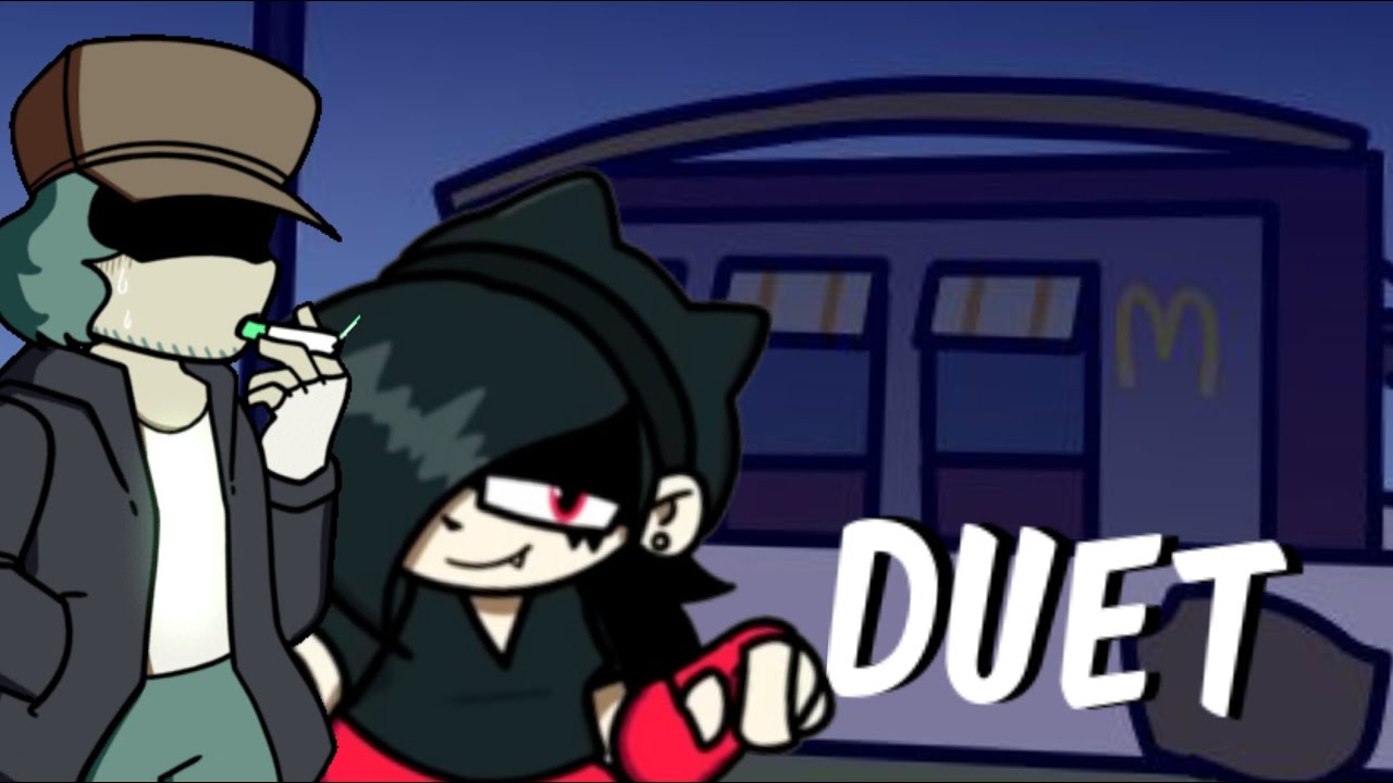 Garcello and Annie sing a song on their way to McDonald's Charted!!