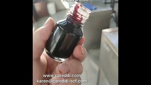 Astaxanthin Extraction from Seaweed with Careddi Supercritical CO2 Extractor