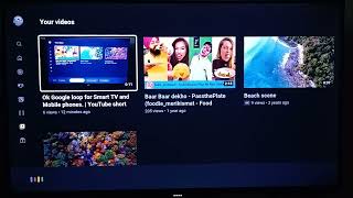 loop video for Smart TV - ok Google. |   Short YouTube videos.