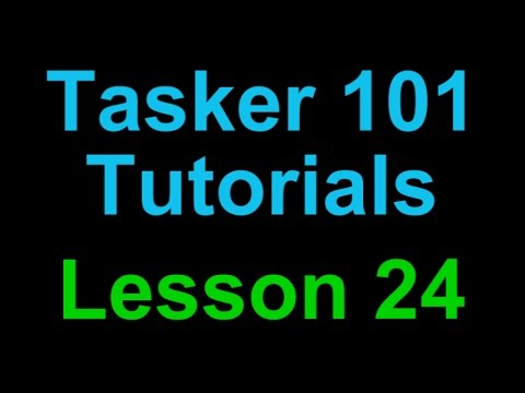 Tasker 101 Tutorials: Lesson 24 - Text SMS Message Pop Up w/Action Buttons  - YouTube