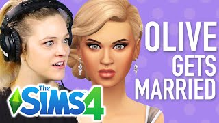 Single Girl's Famous Daughter Gets Married In The Sims 4