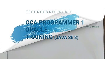 OCA Java SE 8 programmer 1\Module1\Lesson1\Session2
