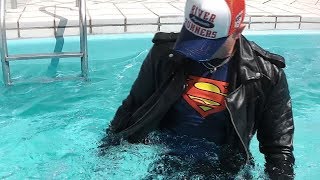 Black Leather Poolfun
