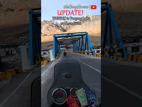 Everyone Lied About Pangong Roads 😅 #shorts #thebongrovers