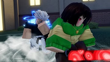 GOJO VS CHARA FULL FIGHT |Jump Showdown|