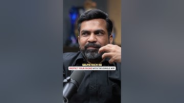 One App to Protect Your Phone - Amit Dubey | Raj Shamani #shorts