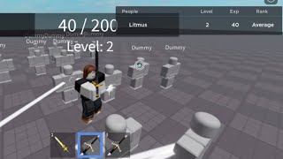 Full Leveling System, Ranks, Get a New Sword from Leveling Up, Exp for Kills Guide