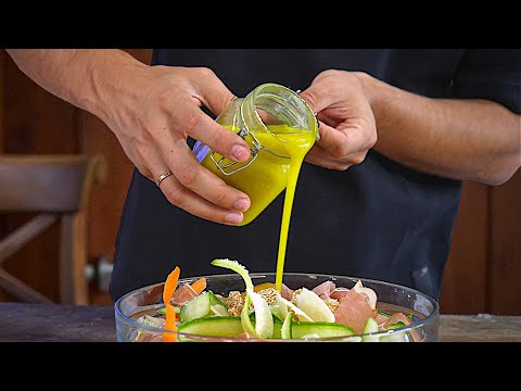 Πώς να φτιάξεις τη βασική Σως για Σαλάτες Vinaigrette που ταιριάζει με όλα