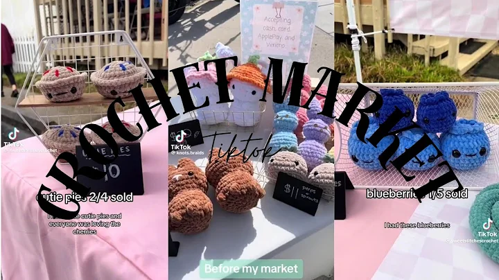 Crochet TikTok Compilation  #8 || crochet market