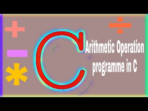 Arithmetic operation program in C || learn code-3