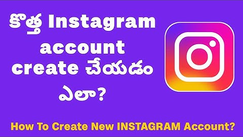 How to Create a New Instagram Account | Complete Step-by-Step Guide | in telugu | The BV Tech