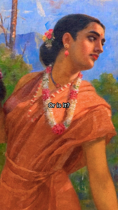'Shakuntala's Love Story by Raja Ravi Varma 🌸🎨' #shorts #art #painting #history