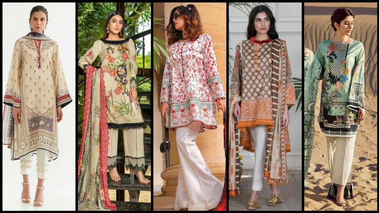 Top Most Stylish And Beautiful 2020 Winter Embroided Dress Designs/Girls Outfits...