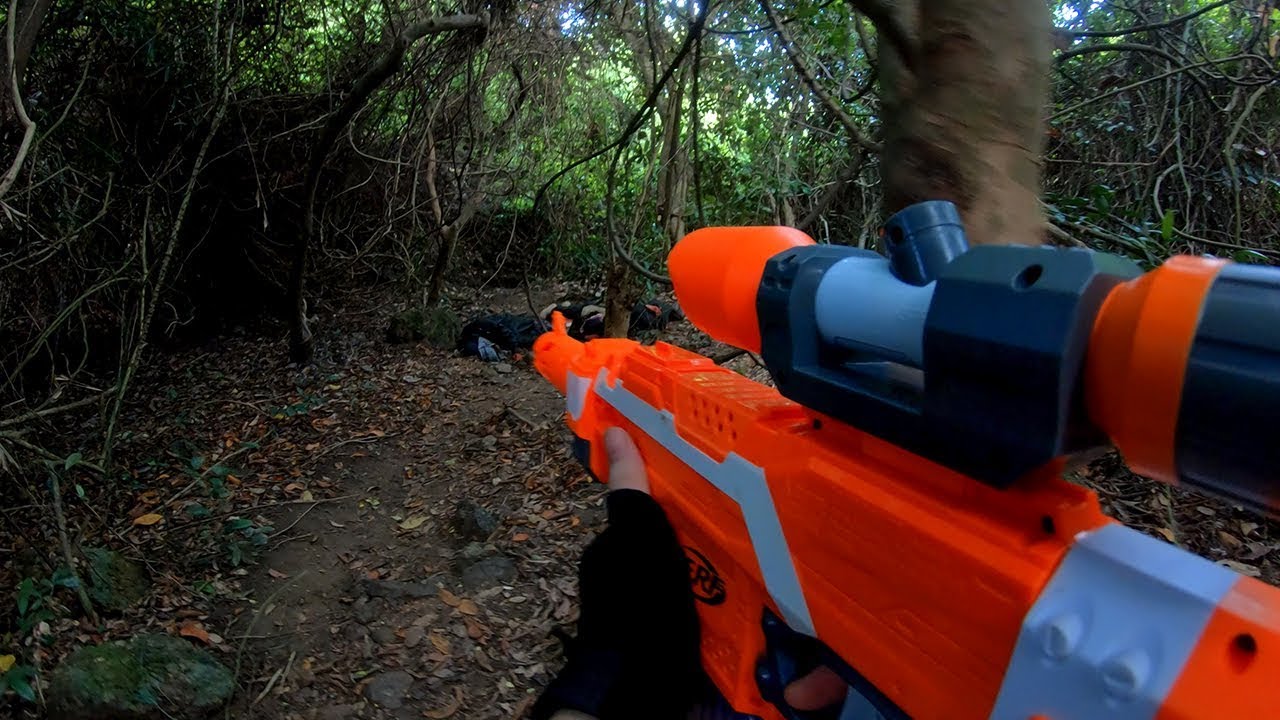 zombie nerf war videos