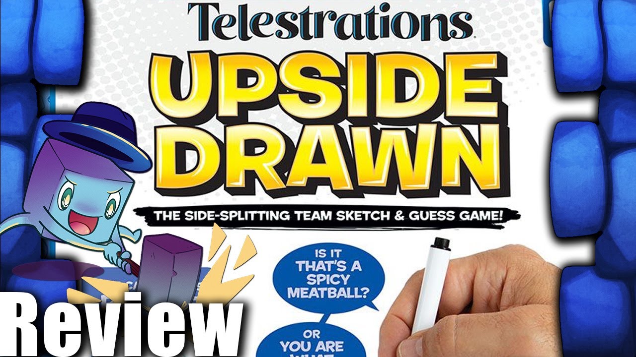 USAOPOLY Telestrations Upside Drawn