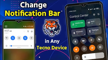 Notification Bar Change |How to Change Notification Bar |Tecno |Tecno Mobile Notification Bar Change