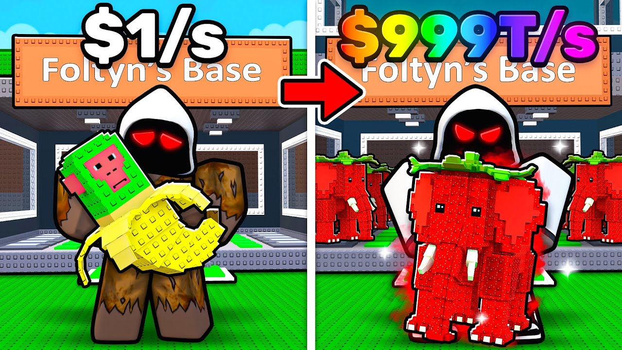 Starting Over As A NOOB With STRAWBERRY ELEPHANT In Steal A Brainrot!