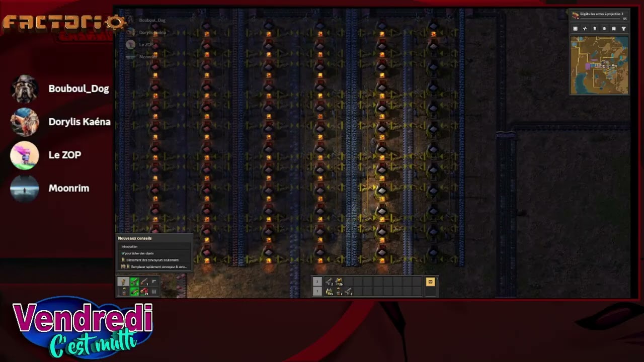 vendredi c'est multi: Factorio