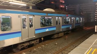 【幽霊インバータ】東京メトロ東西線　E231系800番台　西葛西駅発車