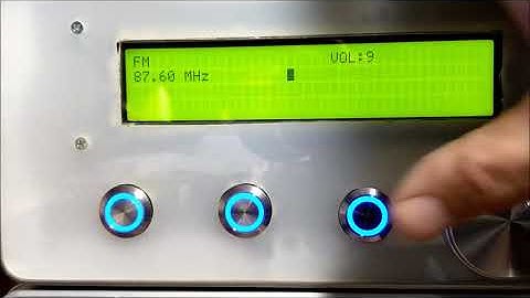 DIY DAB+ radio with Arduino/Genuino UNO