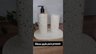 kit lavabo ✨ #diy #decoração #artesanato #granilite #fyp #kitlavabo #kitbanheiro