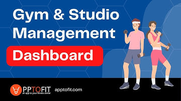 #1 Dashboard - Gym & Studio Software Management Demo