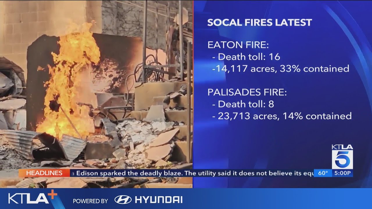 SoCal braces for more fire weather; some fire victims return - Monday 5 ...