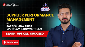 Supplier Performance Management in SAP S/4HANA Ariba Upstream & Downstream | ZaranTech
