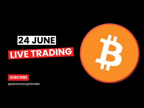 Thumbnail for Gold And Crypto Live Trading || 24 JUNE || Vivek Yadav #btc #crypto #gold
