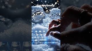 Typing on an Ice Keyboard?! Most Satisfying ASMR Ever ❄️