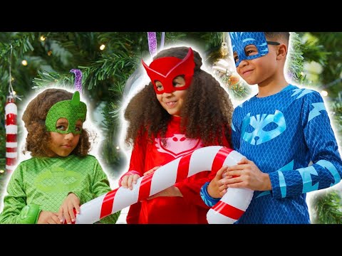 PJ Masks in Real Life! 🎄  Happy Holidays! 🎄 Heroes VS Villains | PJ Masks Official