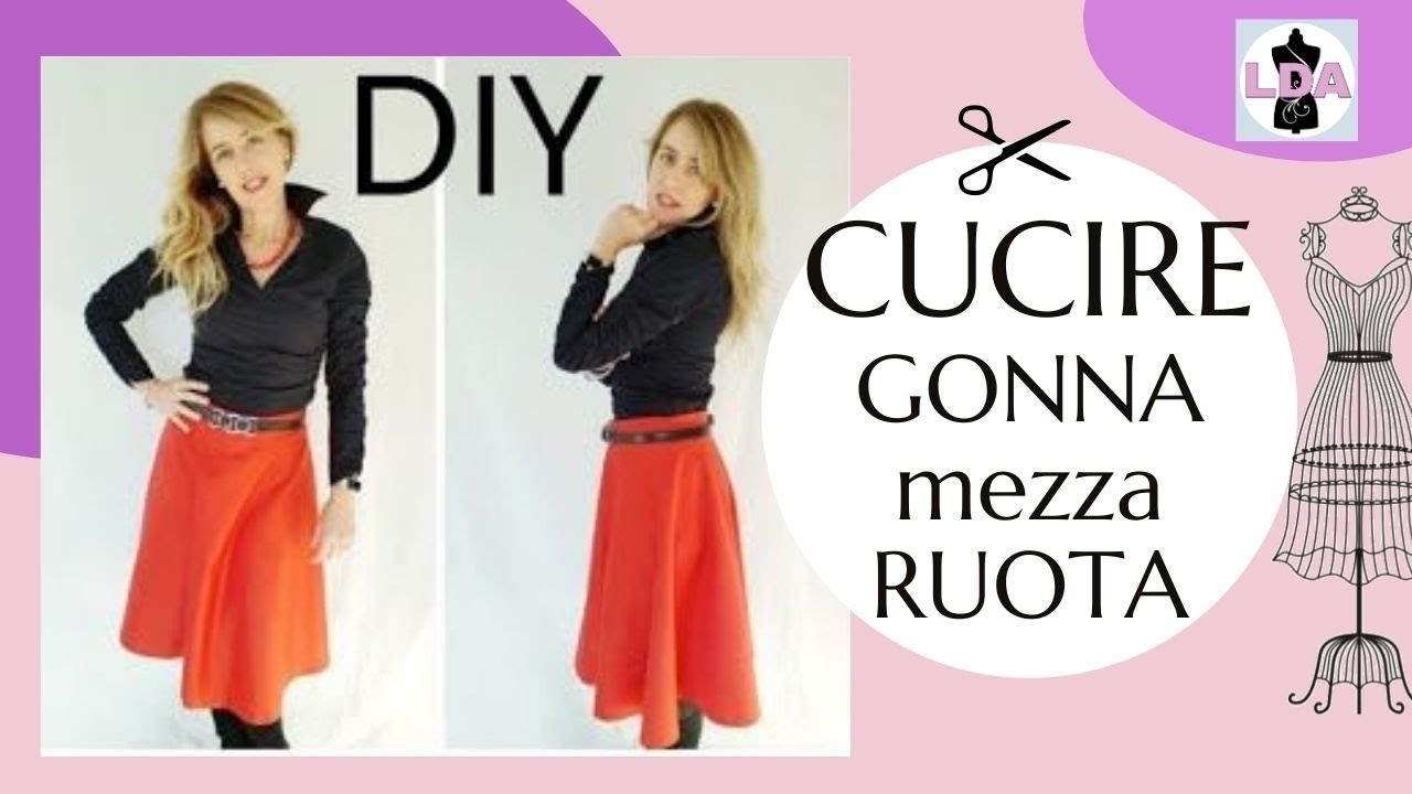 Cucire una Gonna Mezza Ruota