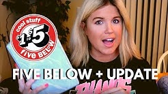 FIVE BELOW FITNESS HAUL + UPDATE