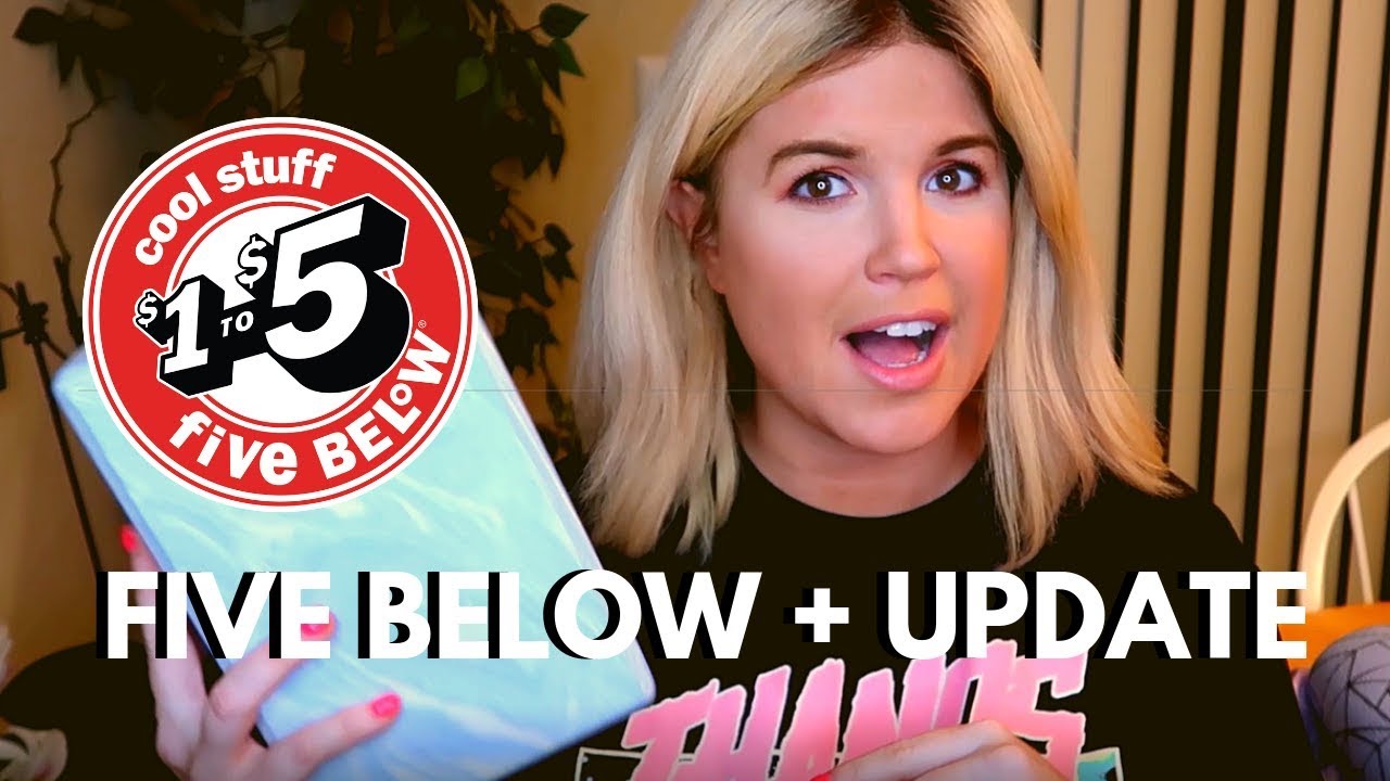 FIVE BELOW FITNESS HAUL + UPDATE YouTube