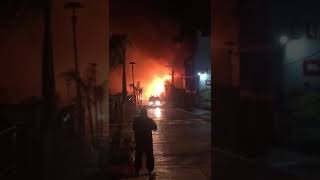 INCENDIO EN EL CULB IGGY'S