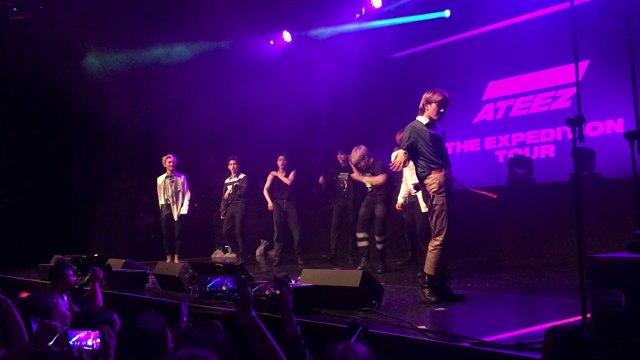 ATEEZ - Random Dance Challenge - Warsaw, Poland 19.04.2019 | The Expedition Tour LIVE