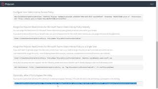 Provisioning Polycom RealConnect for Microsoft Teams