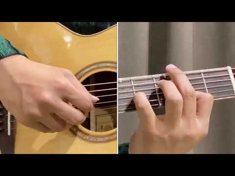 吉他譜教學 letting go 前奏 蔡健雅