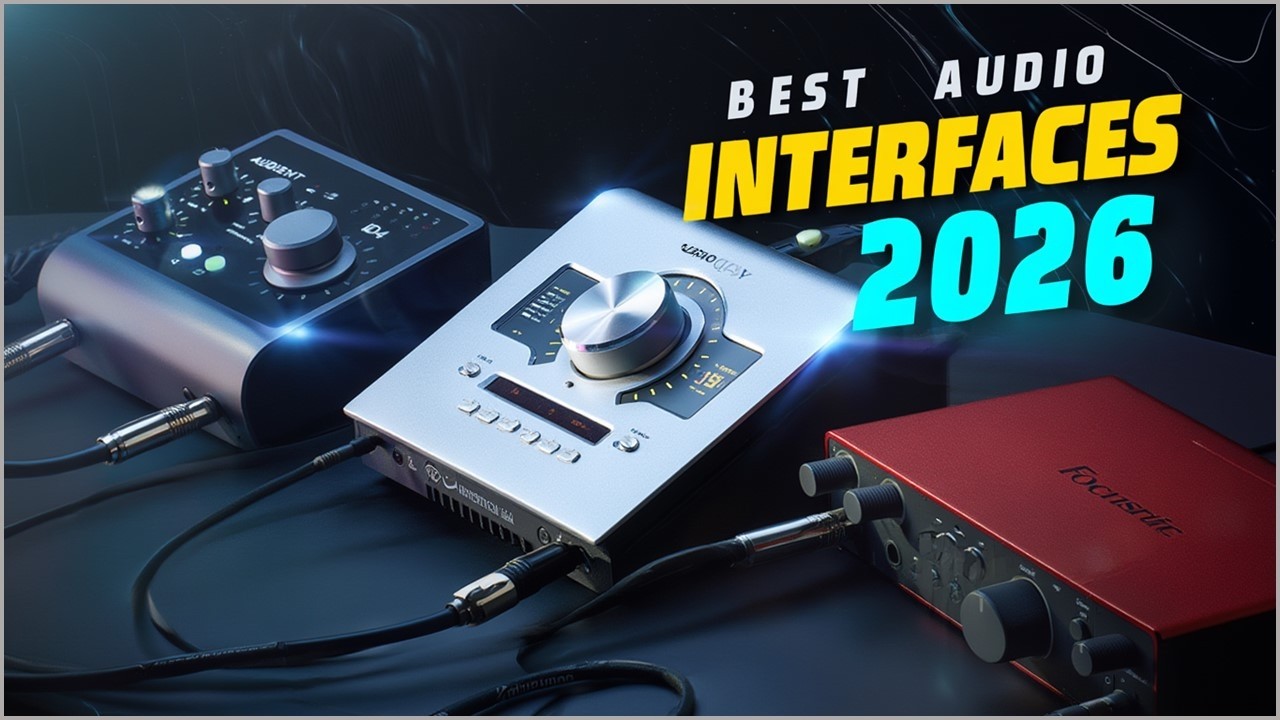 Top 5 Best Audio Interfaces In 2026 - YouTube
