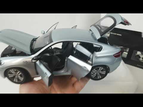 UNBOXING 1/18 KYOSHO BMW X6M (E71M) REVIEW - YouTube