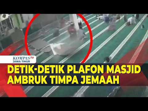 Rekaman Plafon Masjid Ambruk Timpa Jemaah di Babelan Bekasi, Diduga Lapuk Dimakan Usia hqdefault